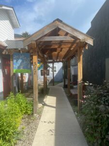 office walkway
